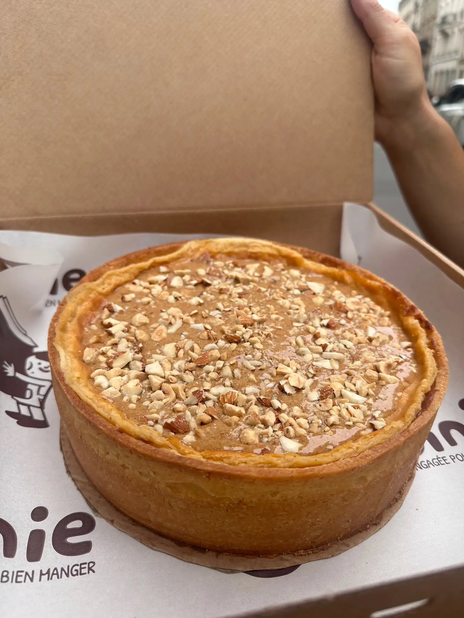 Flan au praliné noisette
